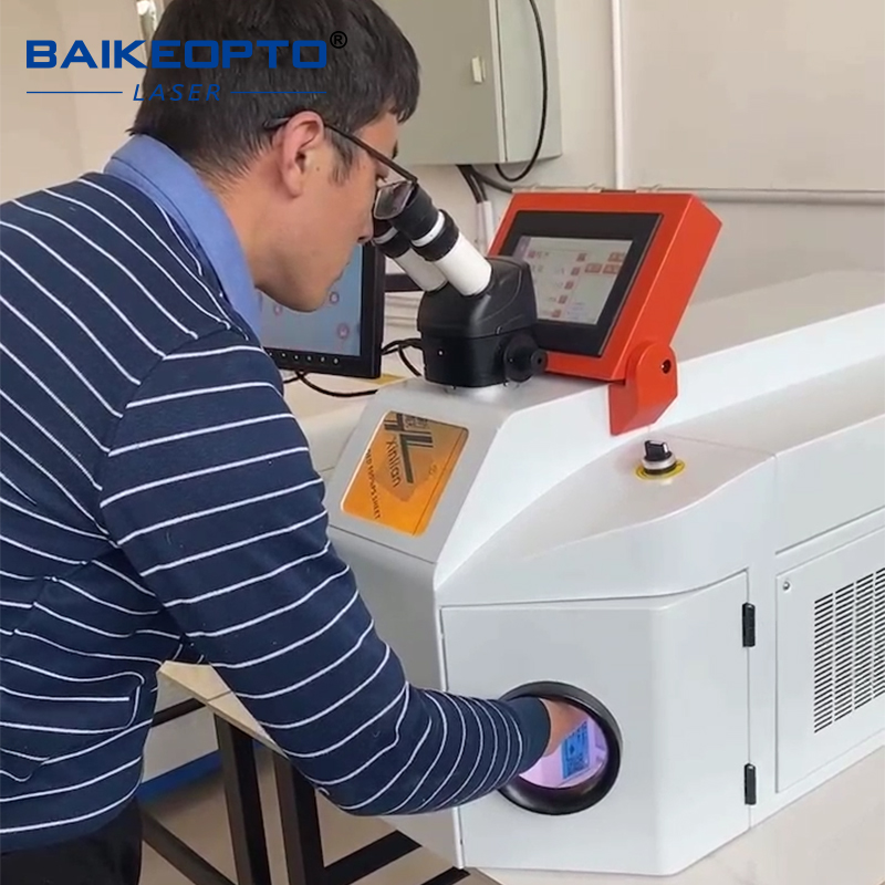 BK-JW100A 100W Desktop User-friendly YAG Laser Jewellery Welding Machine for Goldsmith