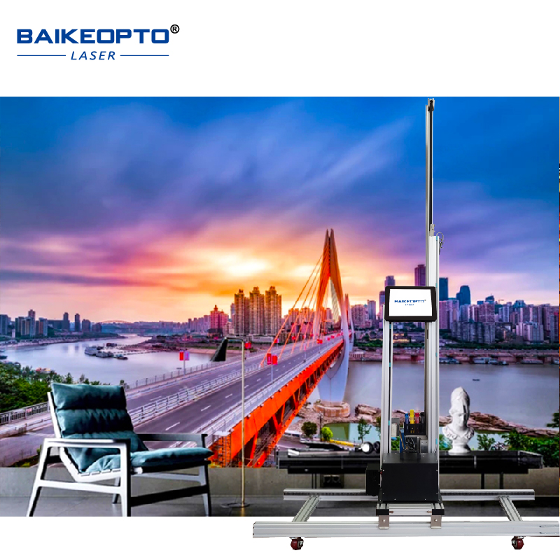 BK-UV12K Ai Smart High Resolution 3D UV Inkjet Wall Printer Efficient Wall Printing Machine