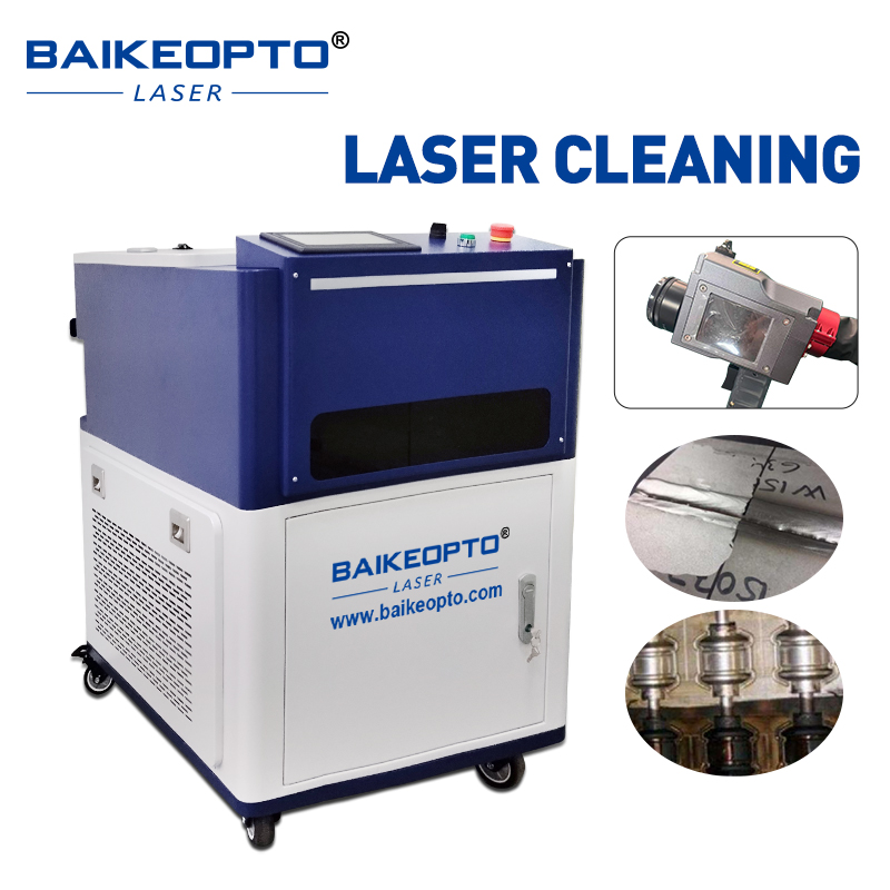 BK-FLC750M New 750W Automatic Laser Cleaning Machine, CNC System, Suitable for Mold/Weld/Tire Mold Cleaning, Efficient and No Consumables