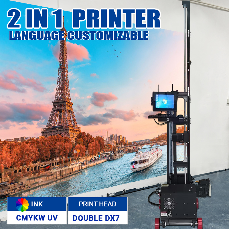 BK-GP1400XP Inkjet Wall and Floor Printer with Wide Compatibility for Various Media Inkjet 2 in 1 Wall and Floor Printer for Long-Term Performance