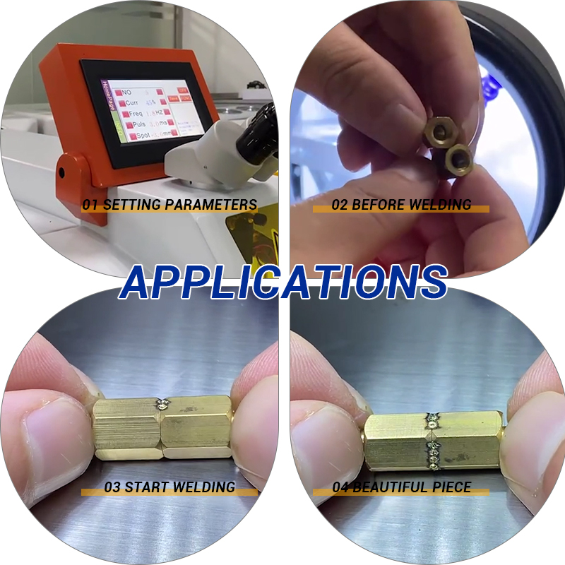 BK-JW100A 100W Desktop User-friendly YAG Laser Jewellery Welding Machine for Goldsmith