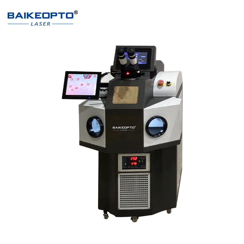 BK-YJW200C 200W Heavy-Duty Standing Jewellery Welder Machine for Gold & Silver