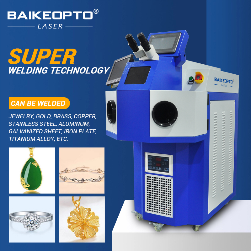 BK-YJW200B 200W Portable YAG Laser Jewellery Welder Machine for Gold and Silver Repair