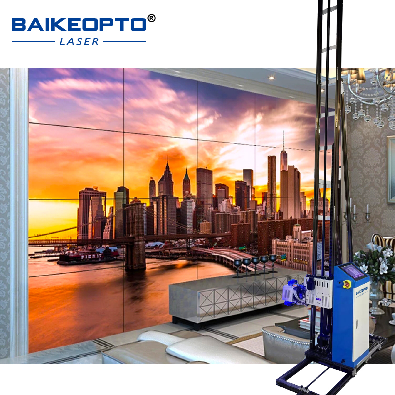 BK-WP200 Plus Vertical Wall Printer for Professional Finish Innovative Wall Printing Technology for Artists 3D Printer UV