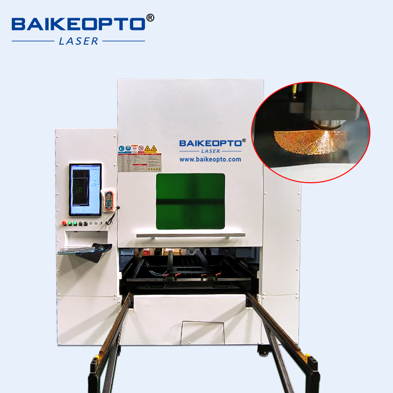 BK-8080L-300XQ 300W Industrial-Grade Precision QCW Laser Cutting Machine 800*800mm Work Table for Metal/Stainless Steel/Copper Cnc Laser Cutting Machine
