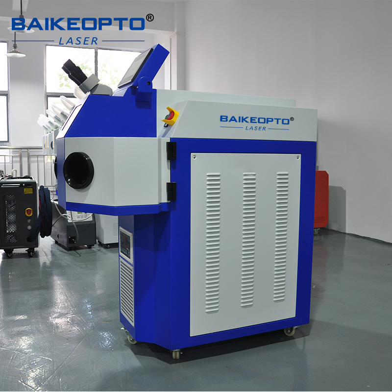 BK-YJW200C 200W Heavy-Duty Standing Jewellery Welder Machine for Gold & Silver