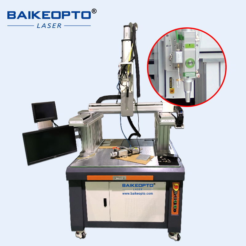 BK-2004S-1500 1500W Powerful Small Flatbed Precision Fiber Laser Cutting Machine for Metal/Stainless Steel/Copper Cutting
