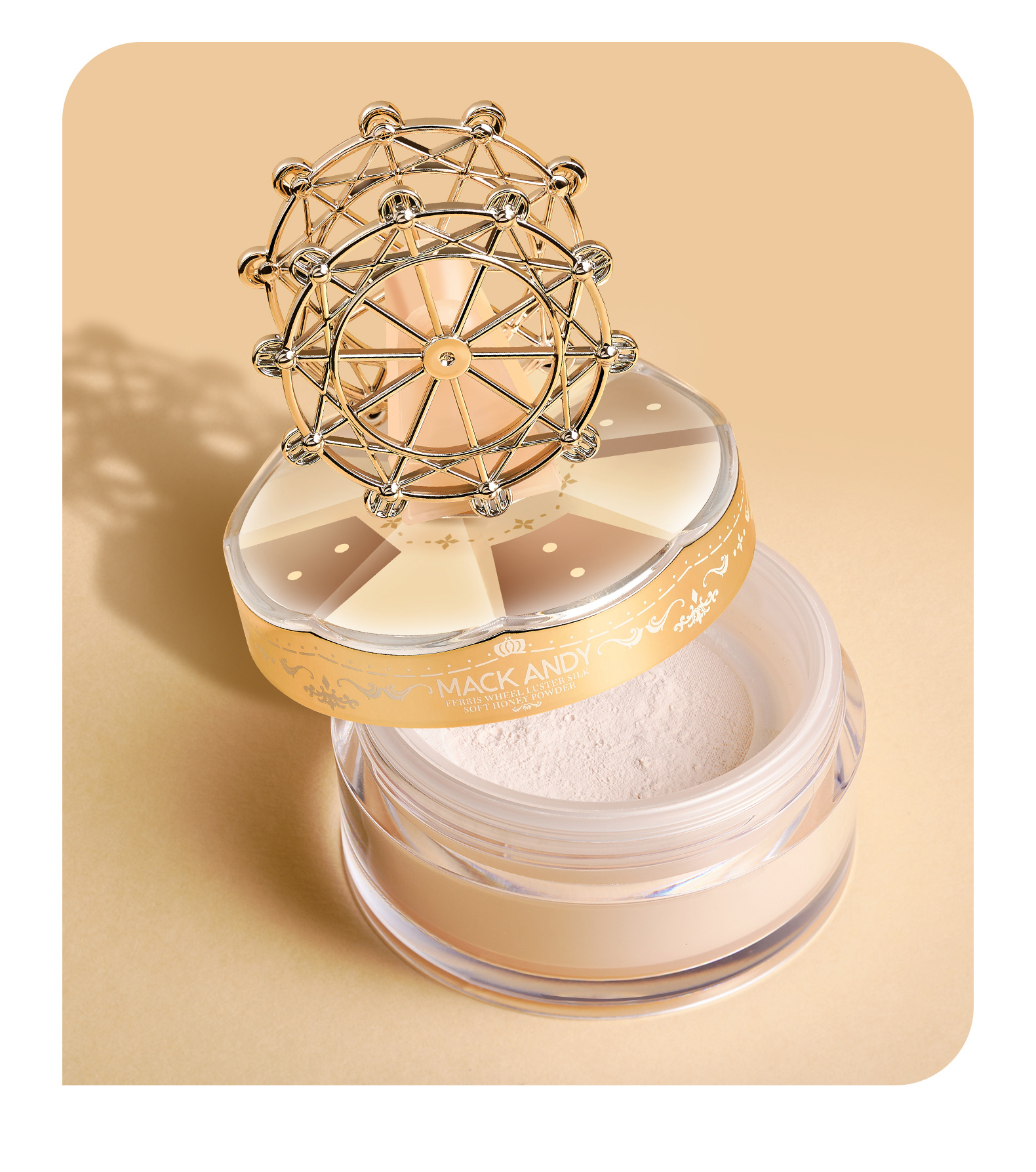 [get free brush]Mack Andy Ferris Wheel Setting Powder Air Powder