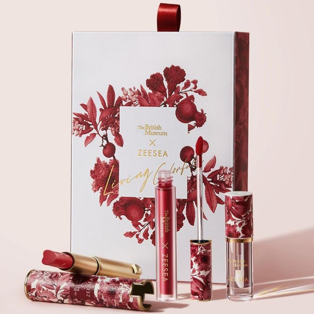 [Pre-order] ZEESEA Summer flowers lip makeup Gift Box