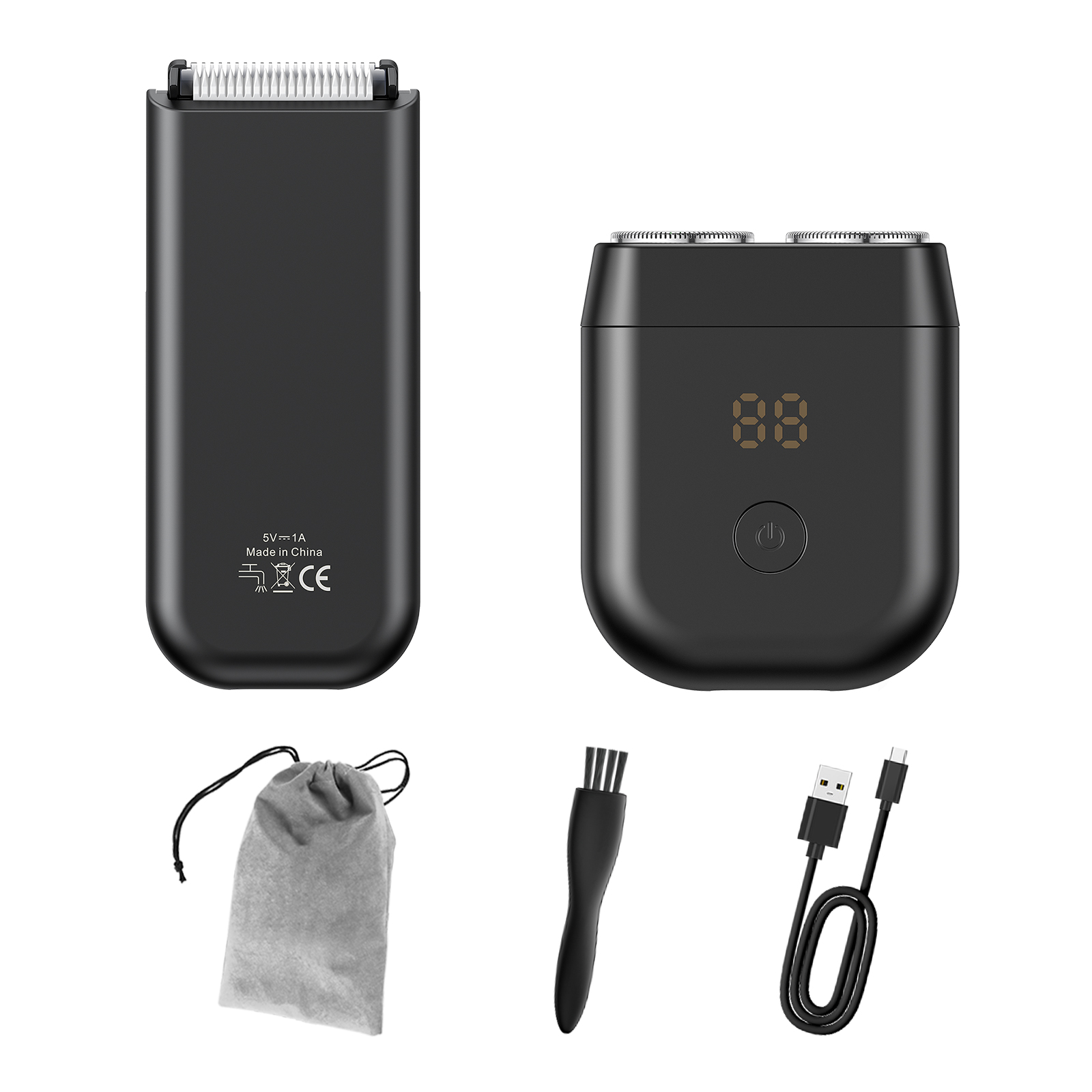 ENSSU Beard Trimmer and Beard Shaver 2 In 1 Set for Men's