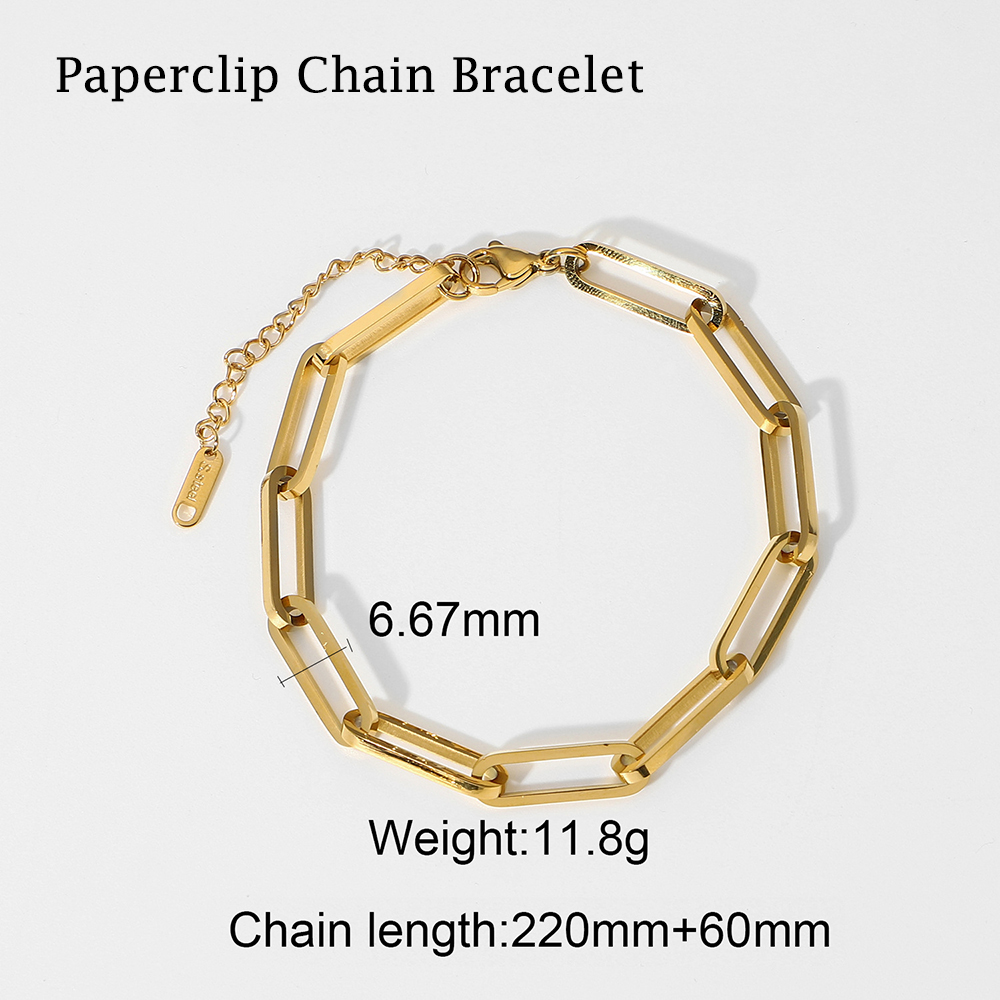AURUME Chain Bracelets(3 pieces set)