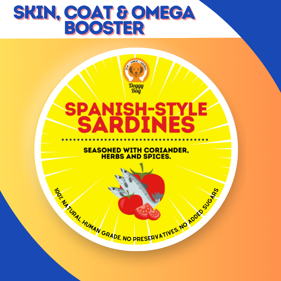  Spanish Style Sardines - Skin, Coat & Omega Booster