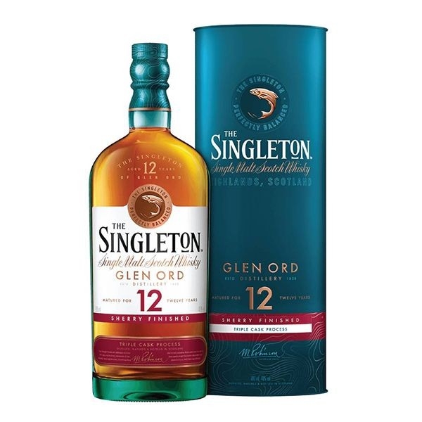 SIngleton 12Y Glen Ord Sherry Finished SingleMalt Scotch Whisky 