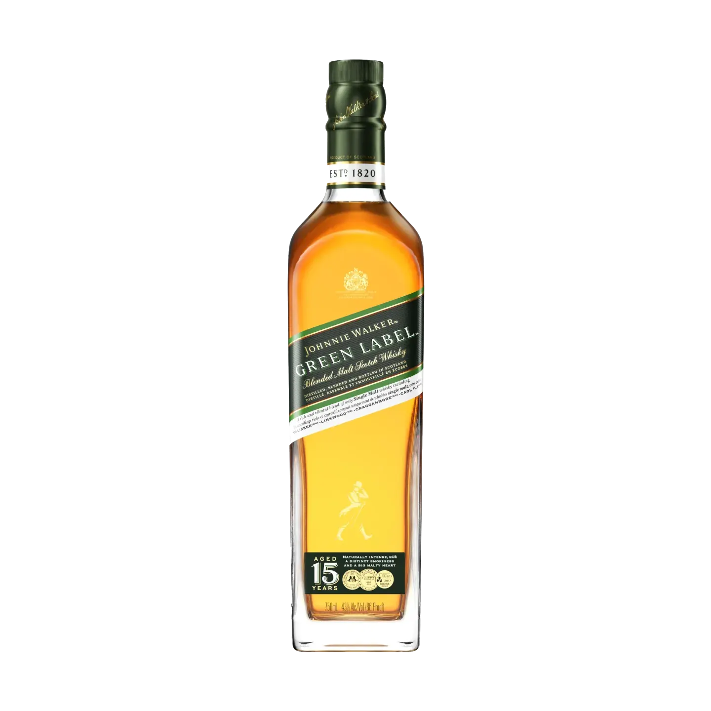 Johnnie Walker Green Label 15Y 700ml 