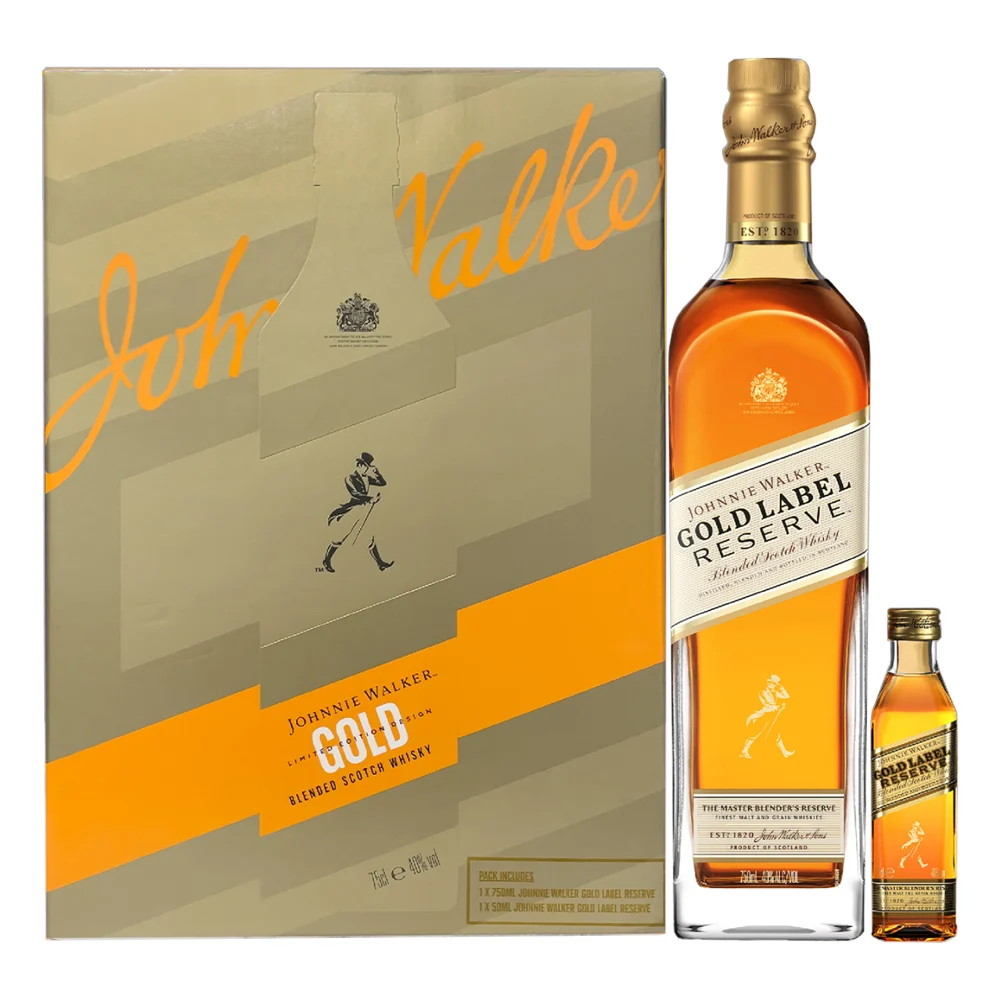 Johnnie Walker Gold Label Reserve 2023 Gift Pack