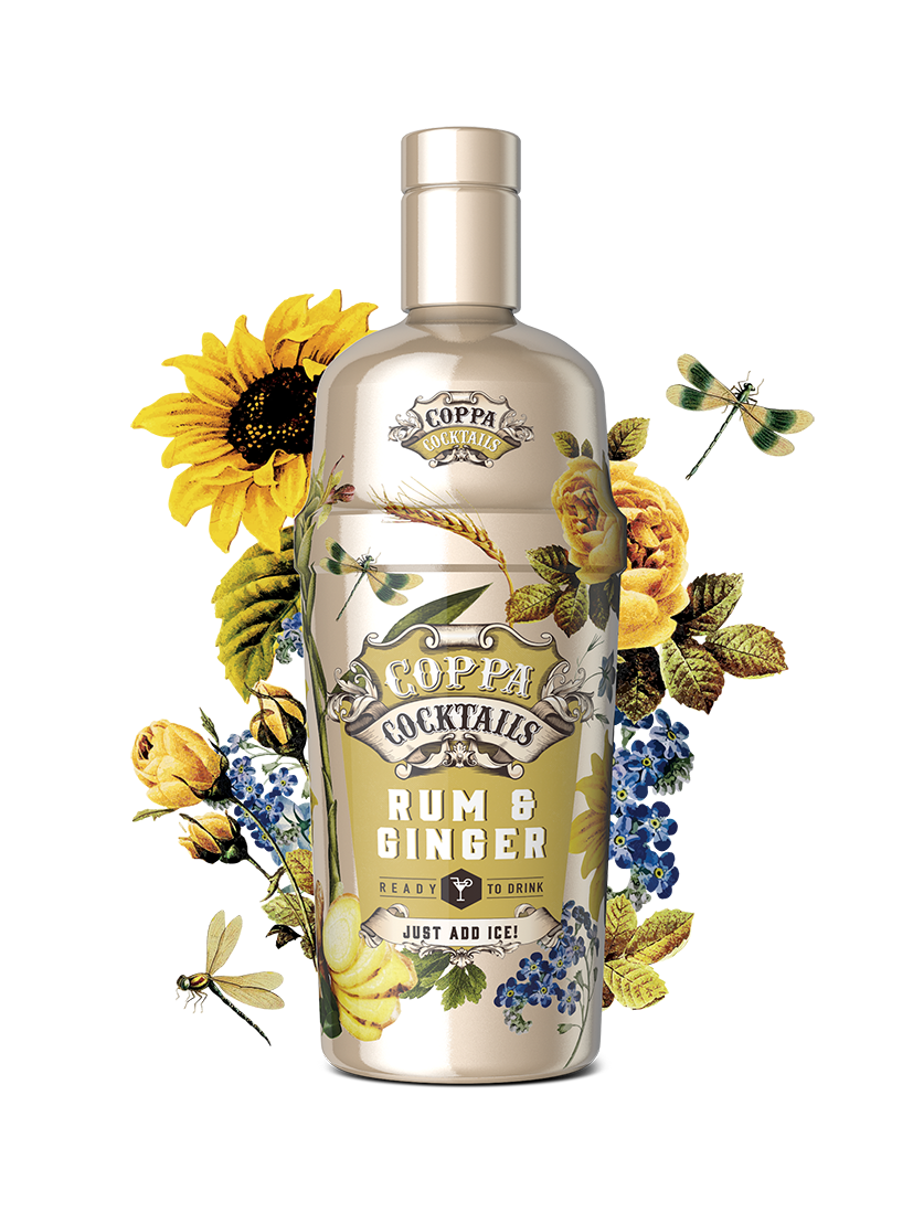 Coppa Cocktail Rum & Ginger 70cl 