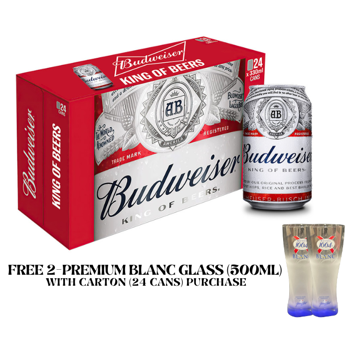 Budweiser Beer Can 355ml