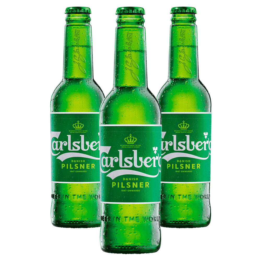 Carlsberg Green Lager Bottle 640ml 