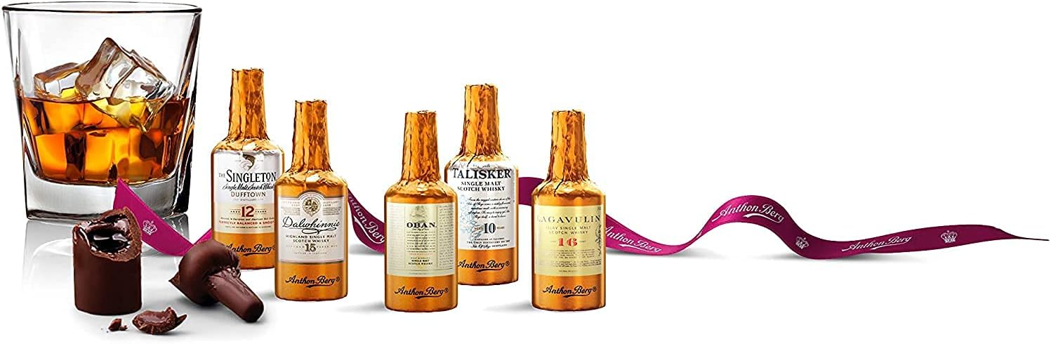 Anthon Berg Single Malts Scotch Whisky Collection 