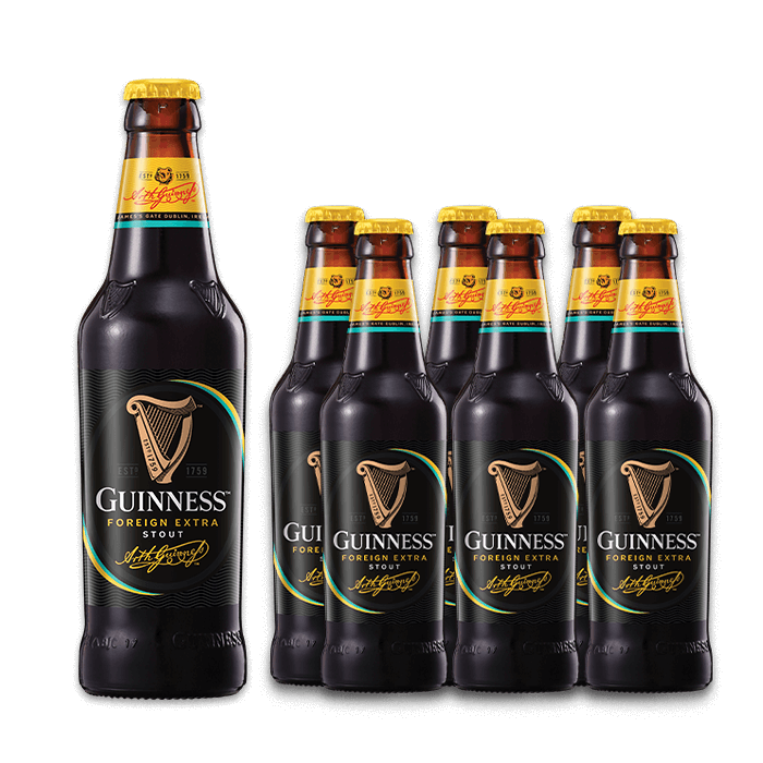 Guinness 6.8% Foreign Extra Stout Bottle 330ml 