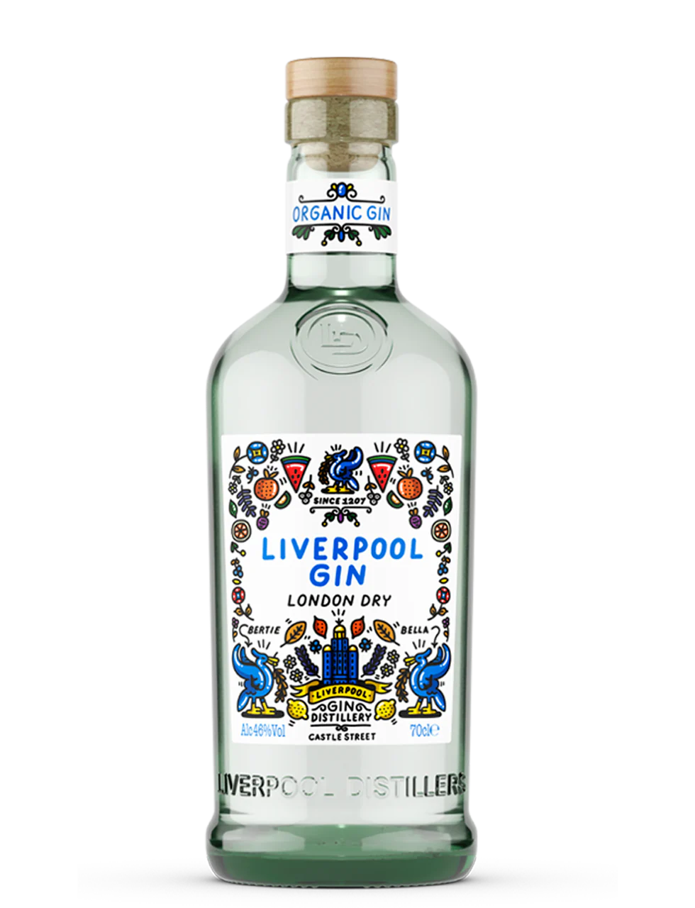 Liverpool London Dry Gin 70cl 
