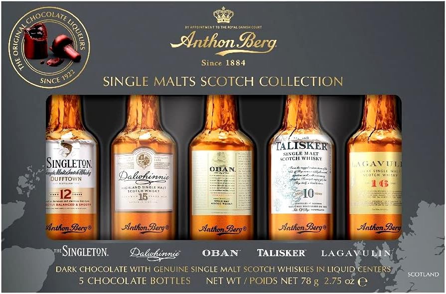 Anthon Berg Single Malts Scotch Whisky Collection 
