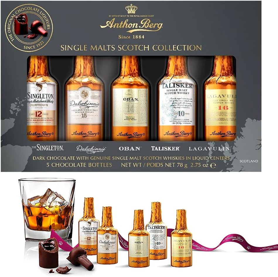 Anthon Berg Single Malts Scotch Whisky Collection 