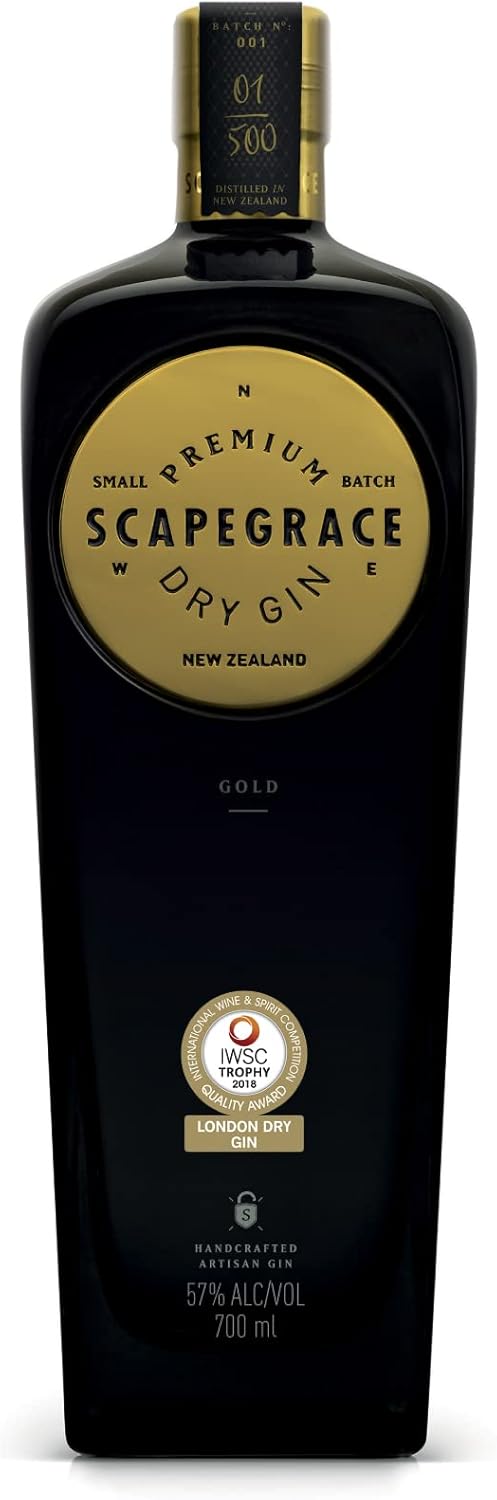 ScapeGrace Gold Premium Dry Gin 70cl 