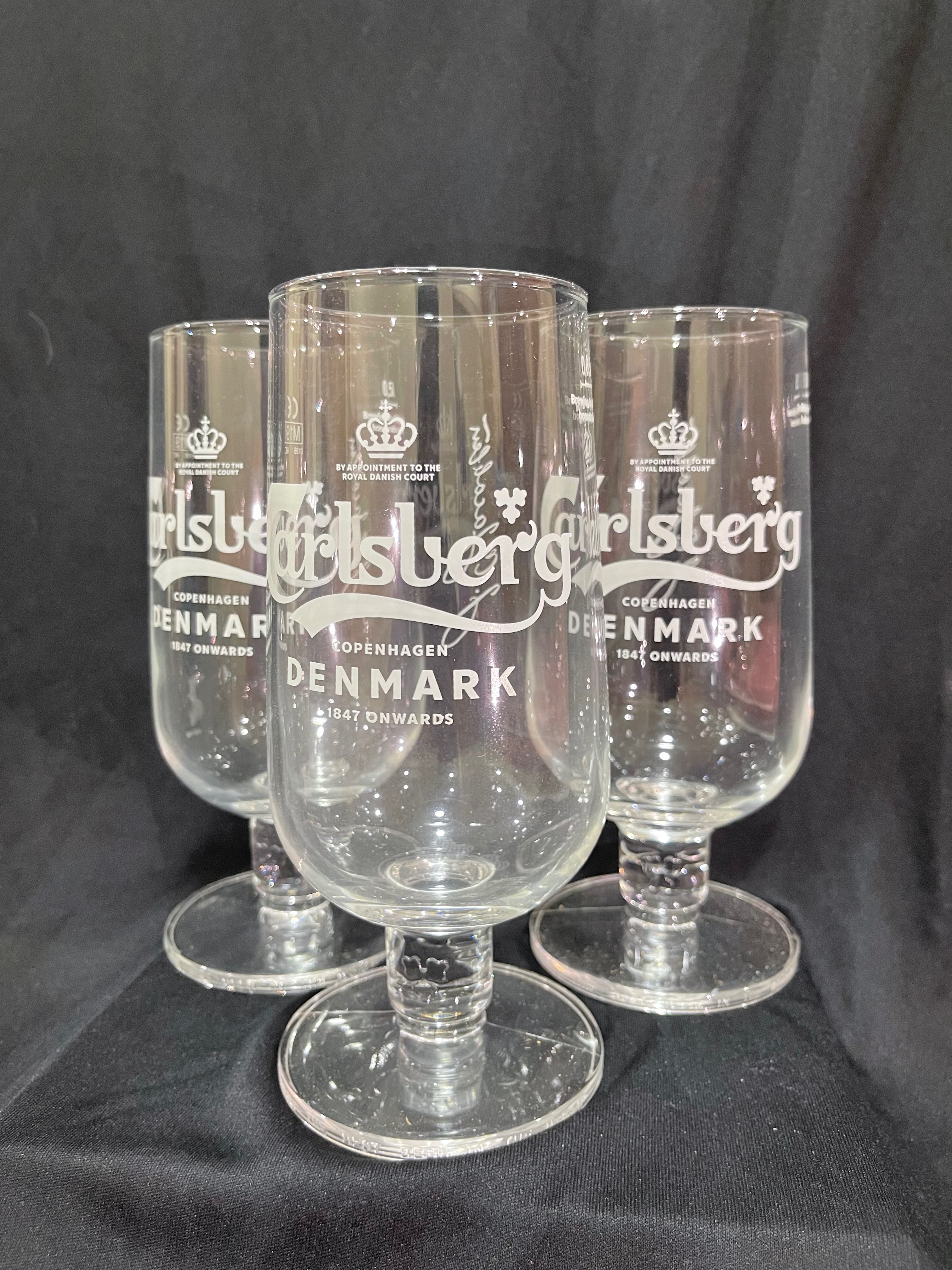 Carlsberg Premium Stem Beer Glass 500ml 