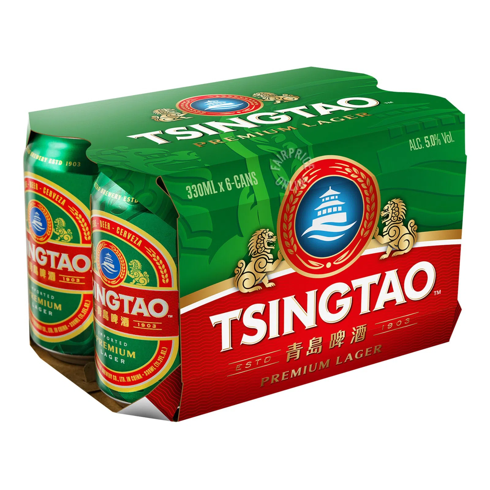 Tsingtao Beer Can 330ml
