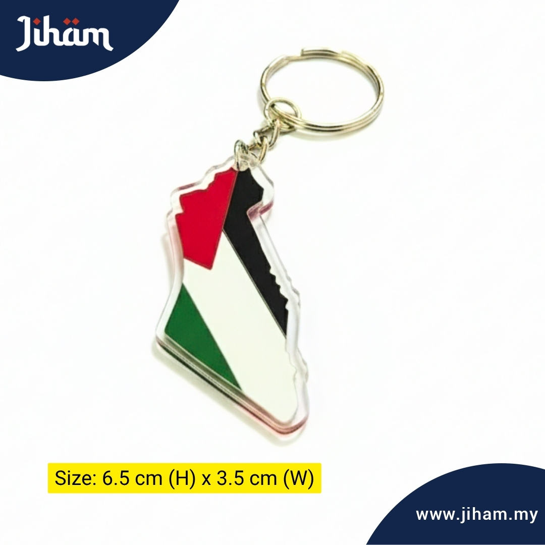 JIHAM Keychain Gaza Pack – Solidarity Edition