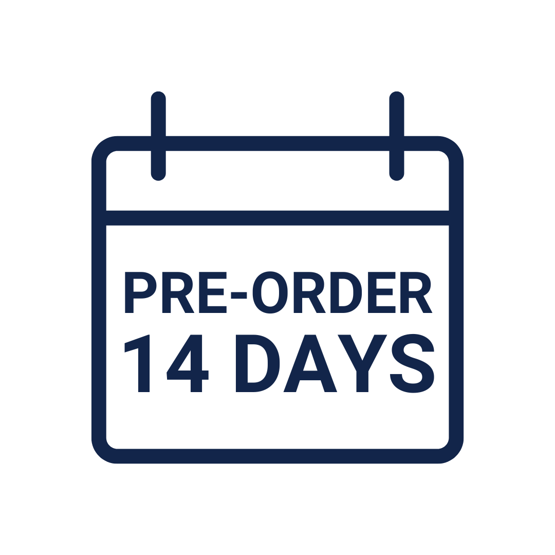 PRE-ORDER 14 DAYS