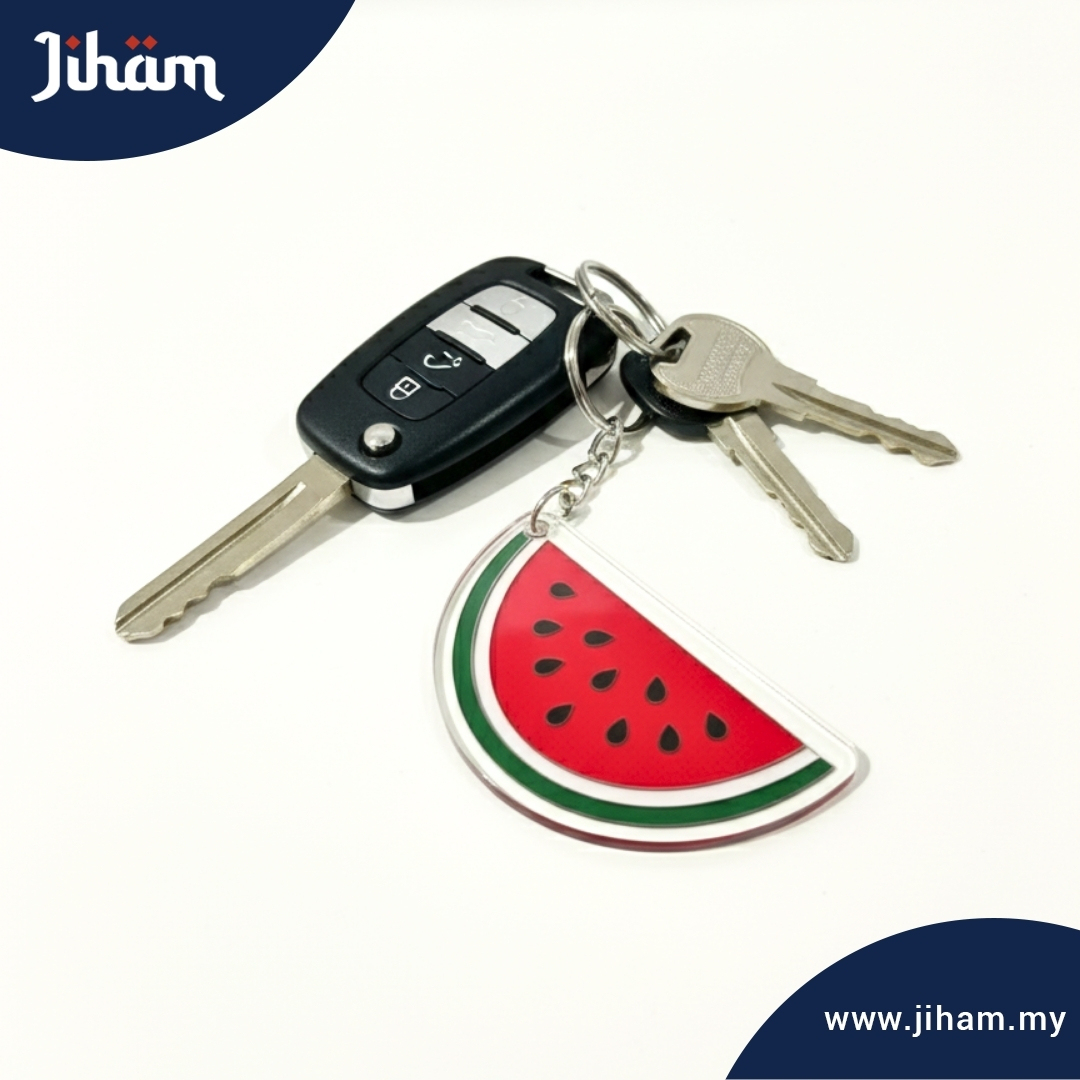 JIHAM Keychain Gaza Pack – Solidarity Edition