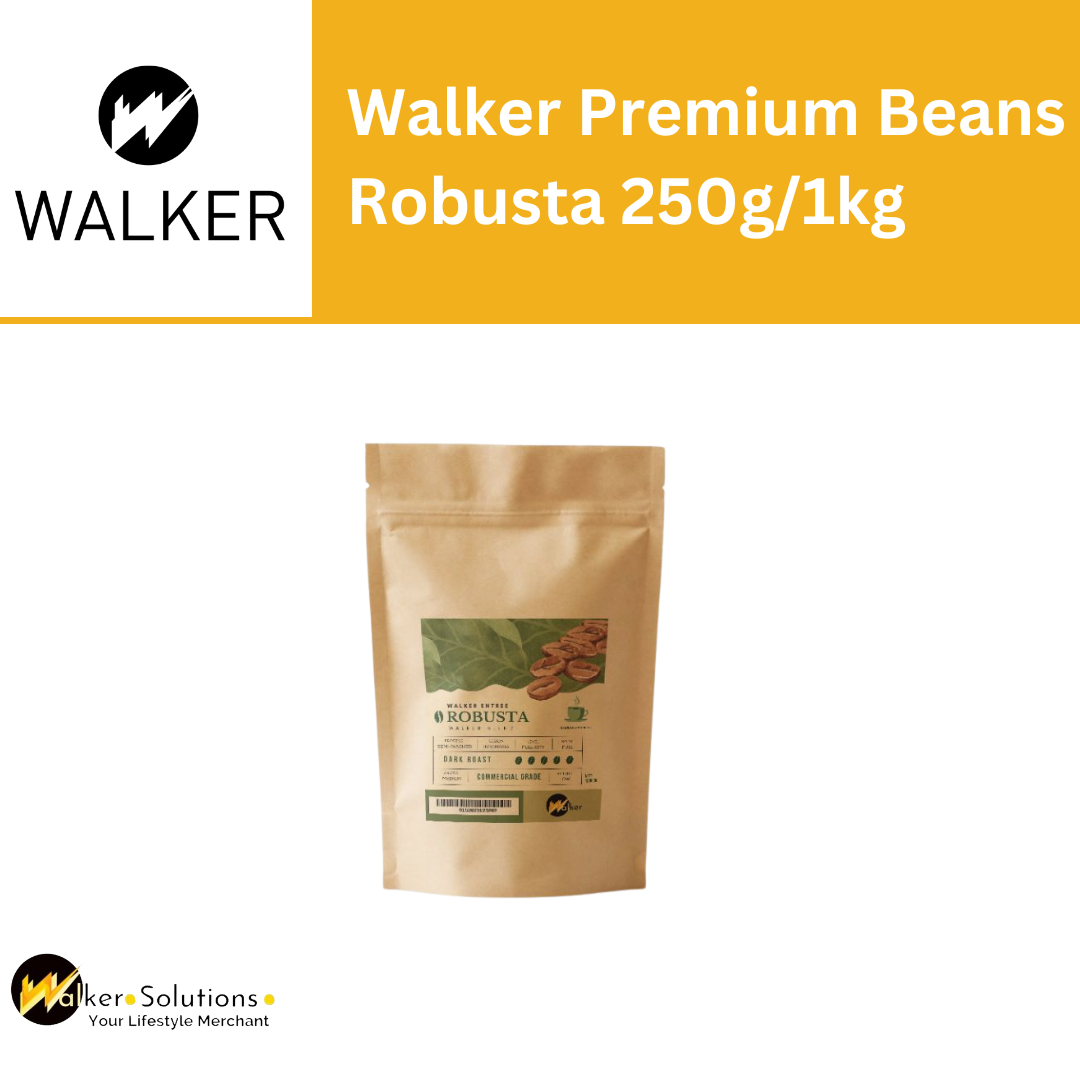 Walker Coffee Beans Robusta  250g / 1kg - Commercial Grade- Affordable