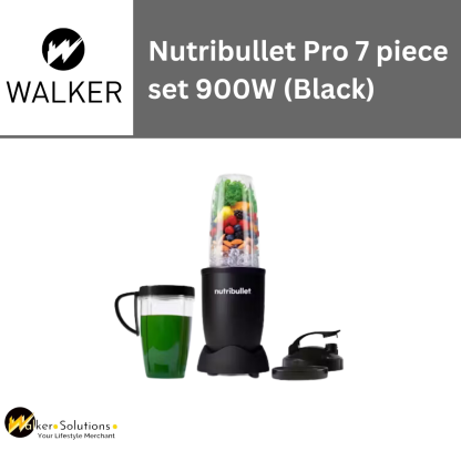 Nutribullet Pro 7 piece set 900W (Black) - NB907MAB