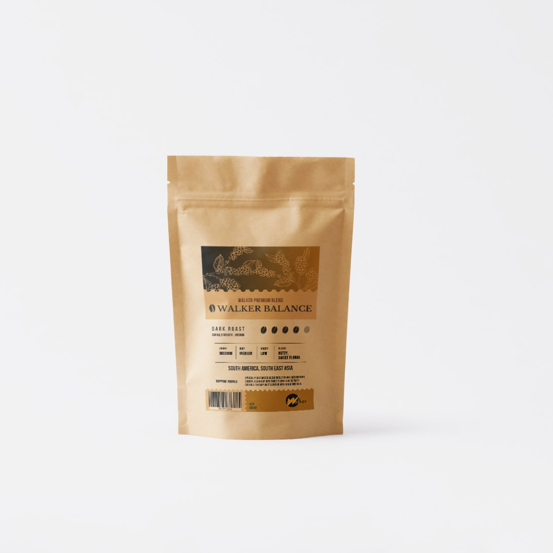 Walker Premium Blend Balance Coffee Beans - 200g / 500g