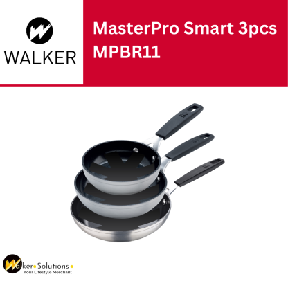 MasterPro Smart – Set of 3 Frying Pans 20, 24 and 28 cm - BGEU5598