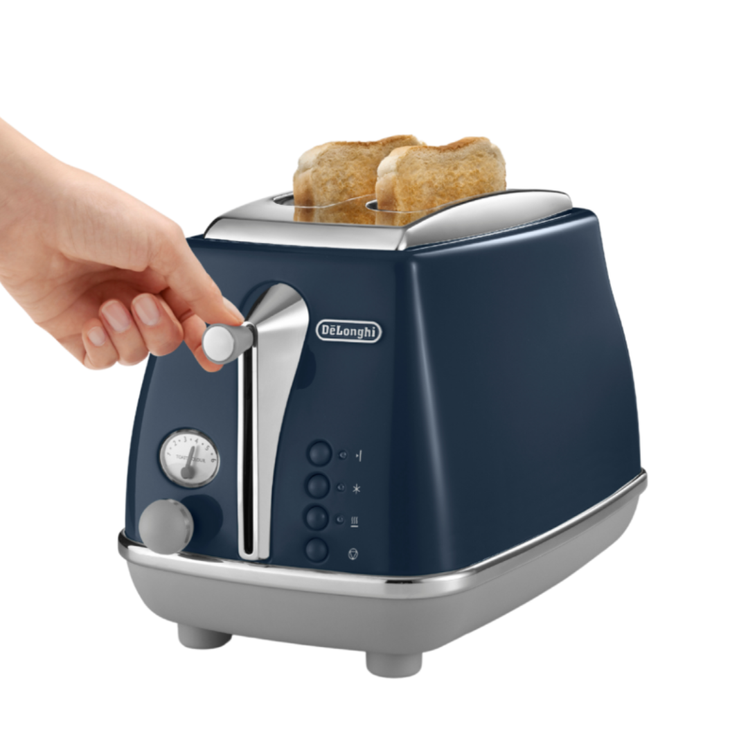 Delonghi Icona Capitals London Blue - Toasters - HOME & KITCHEN CTOC2103.BL