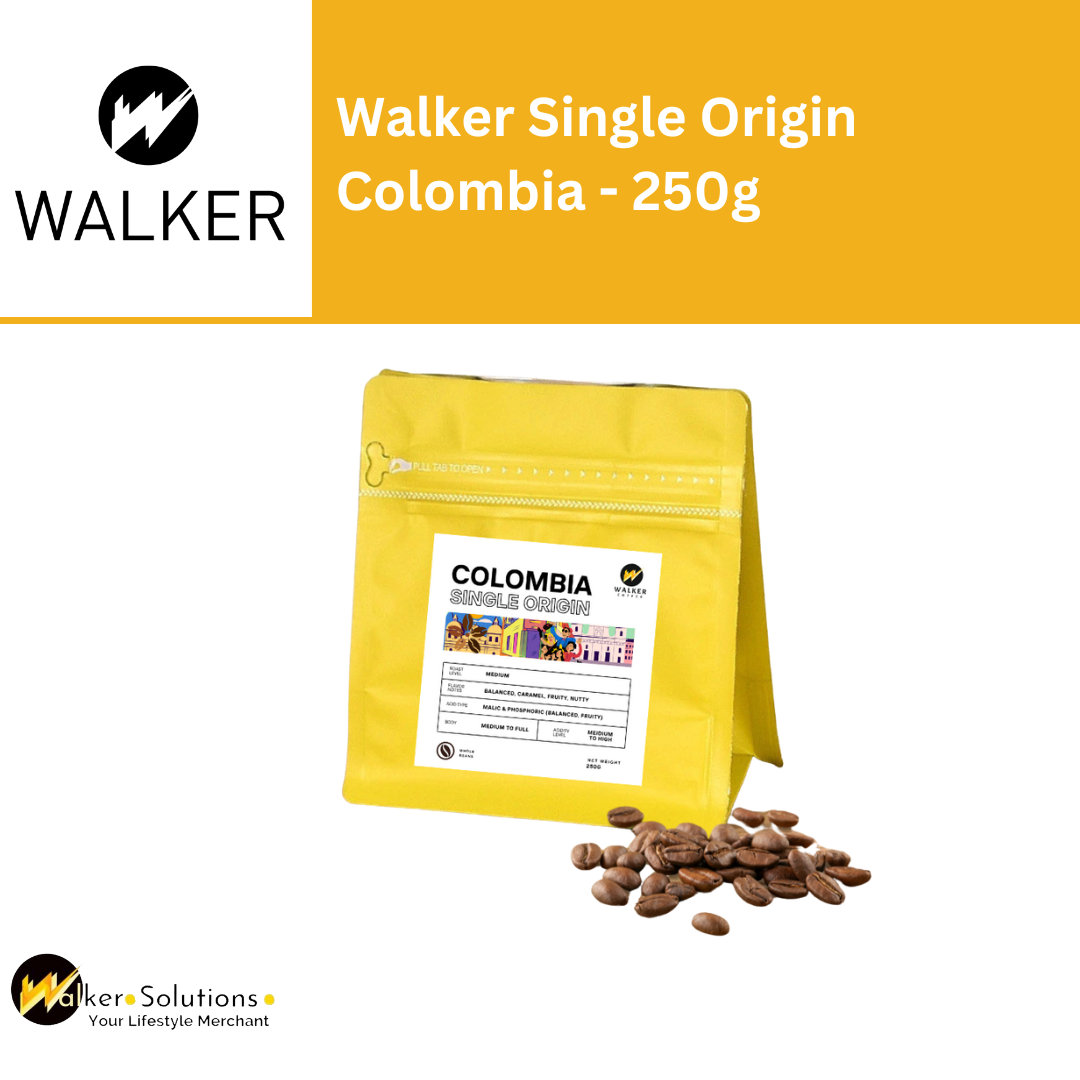 Walker Single Origin Colombia Coffee Beans 250g