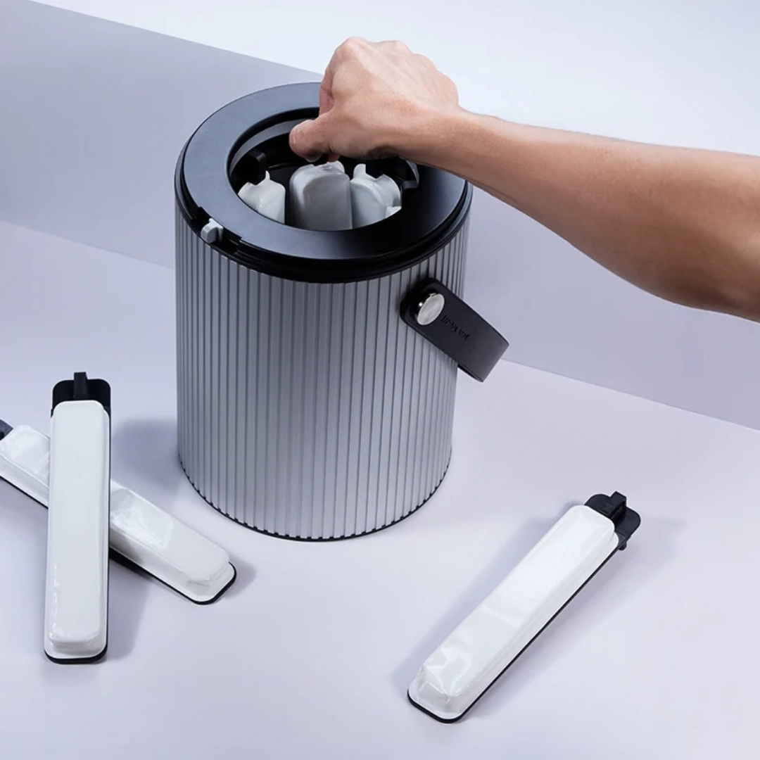 Vivant Wine Lyra Silver Multi-Fit™ Bottle Chiller