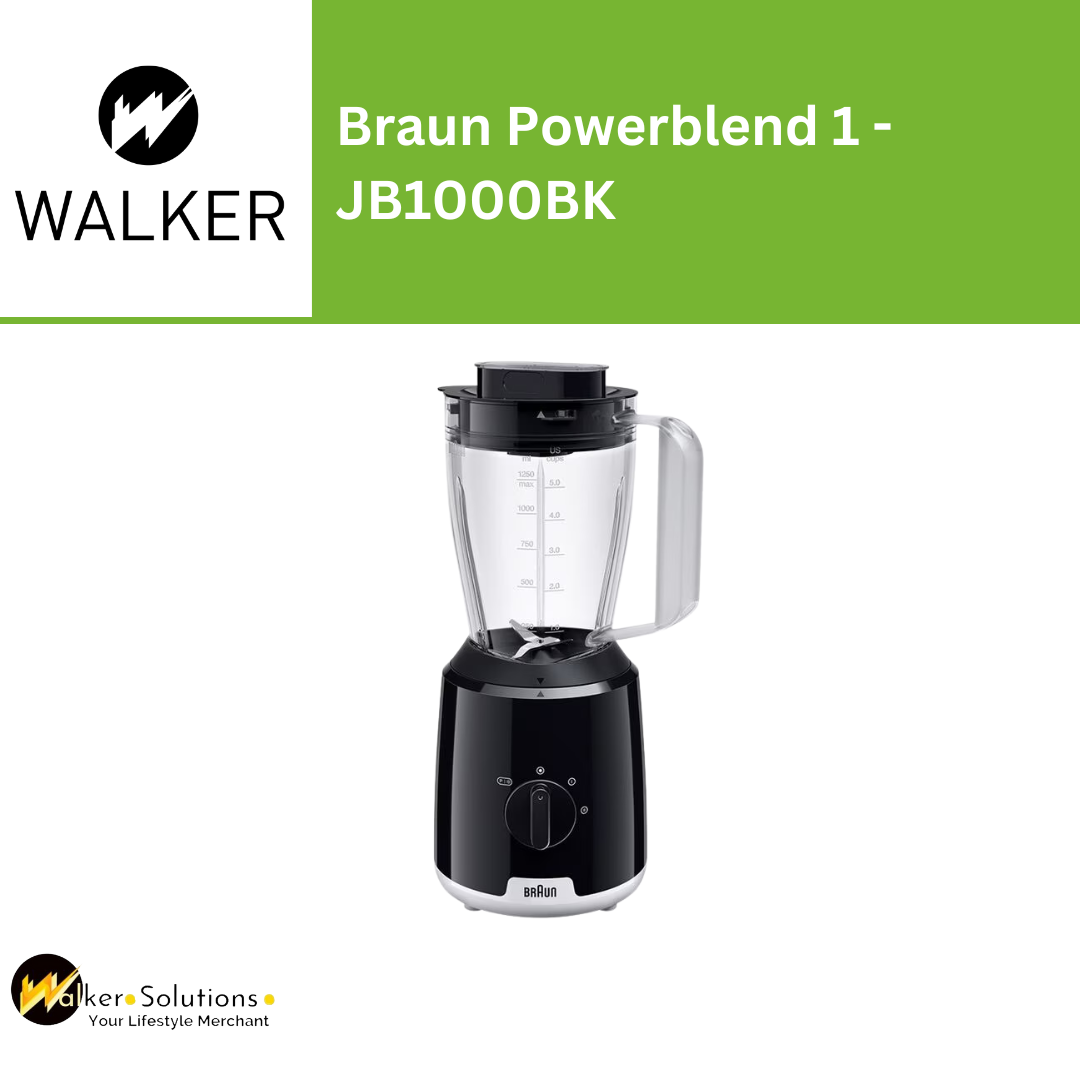 Braun PowerBlend 1 Jug blender JB 1000 Black JB1000BK