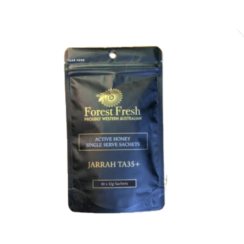 Jarrah Honey Platinum TA35+ Sachet 10x13g Pack