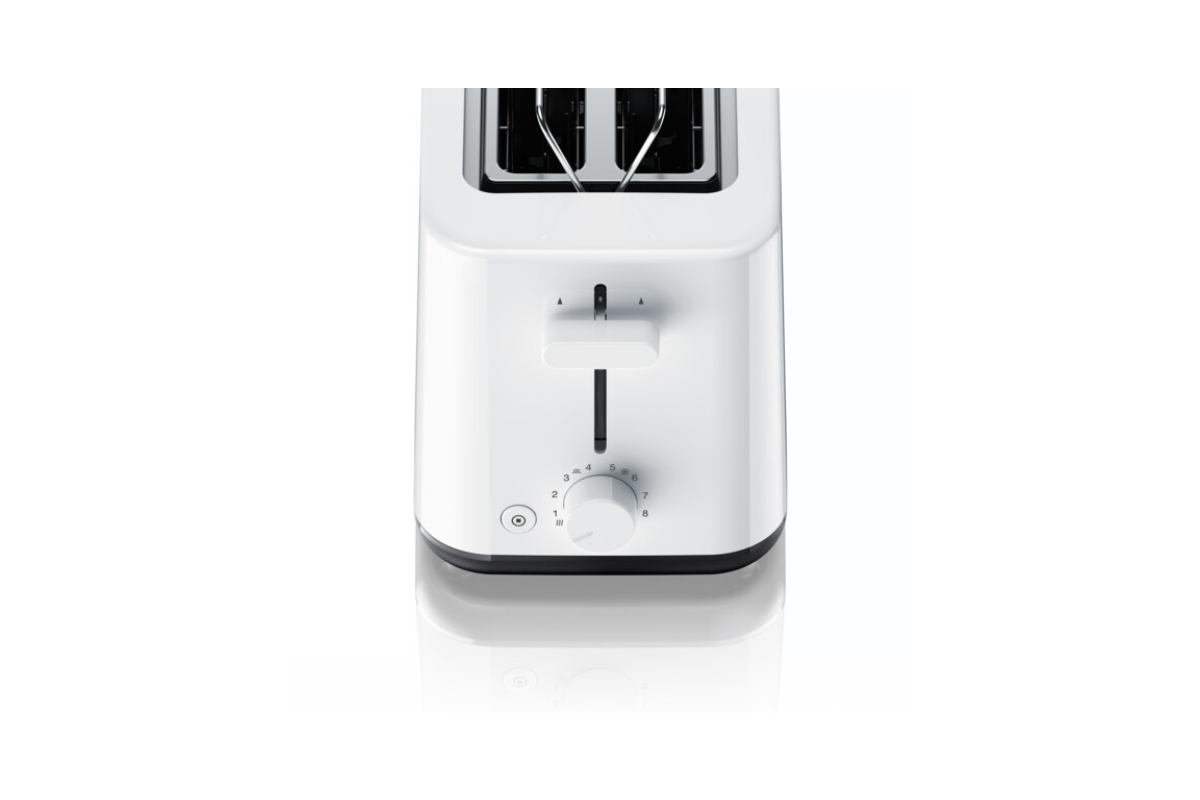 Braun Breakfast1 Toaster in White - Toasters - Breakfast HT1010WH