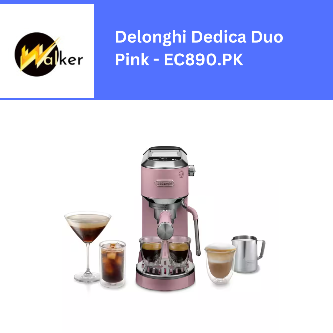 Delonghi Dedica Duo Pink Coffee Machine Manual - EC890.PK