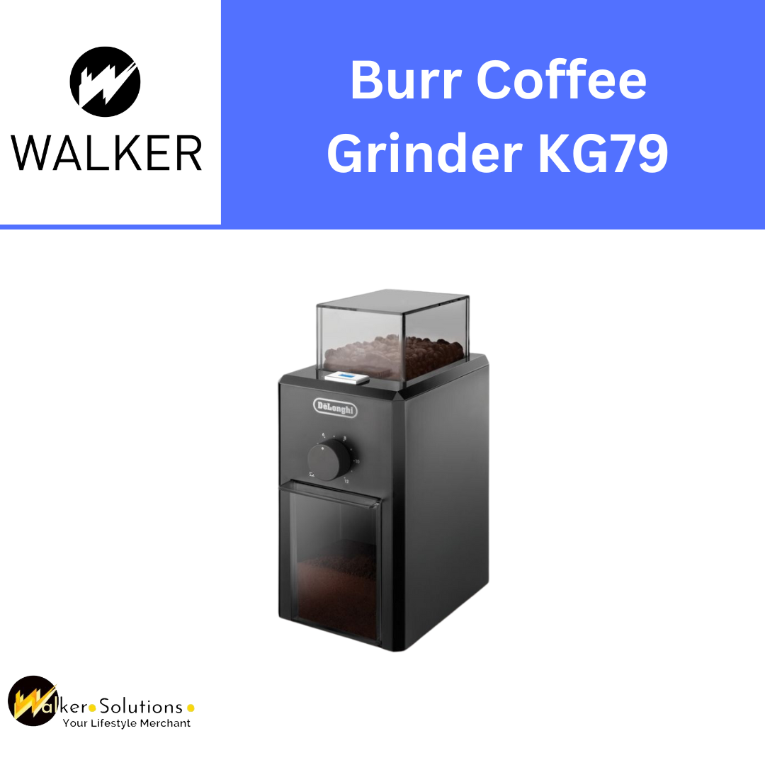 Delonghi Burr Coffee Grinder (Black) - Coffee Bean Grinders - COFFEE - KG79