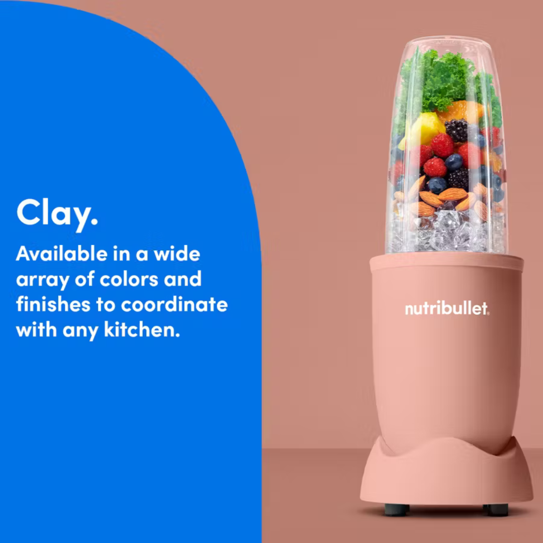 Nutribullet Pro 10 piece set 900W (Matte Clay) - NB910MACL