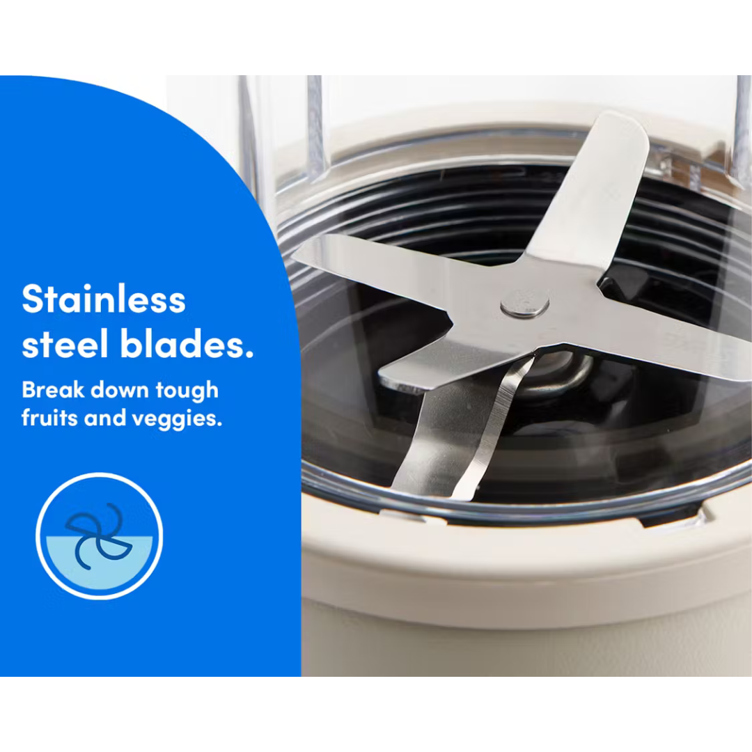 Nutribullet Pro 10 piece set 900W (Matte Sand) - NB910MASN