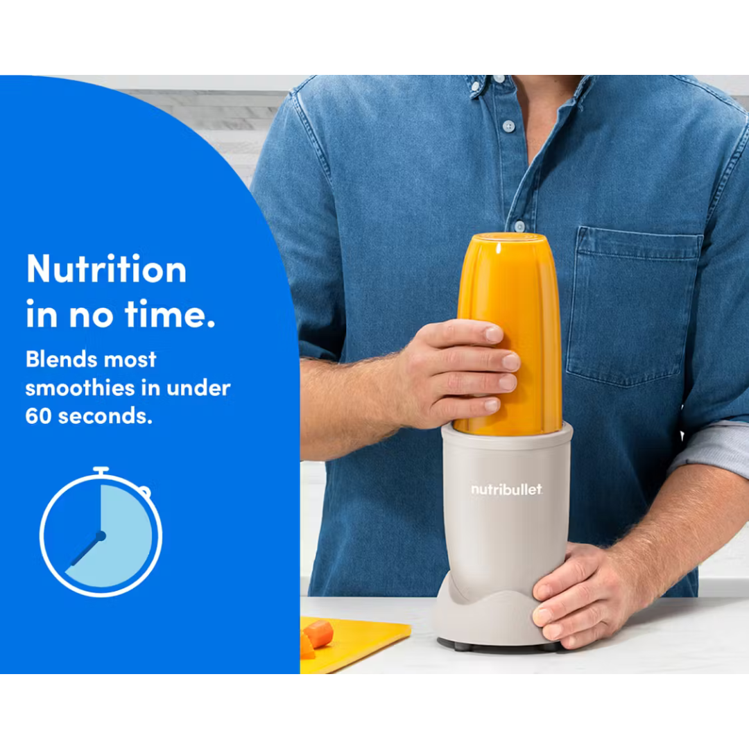 Nutribullet Pro 10 piece set 900W (Matte Sand) - NB910MASN
