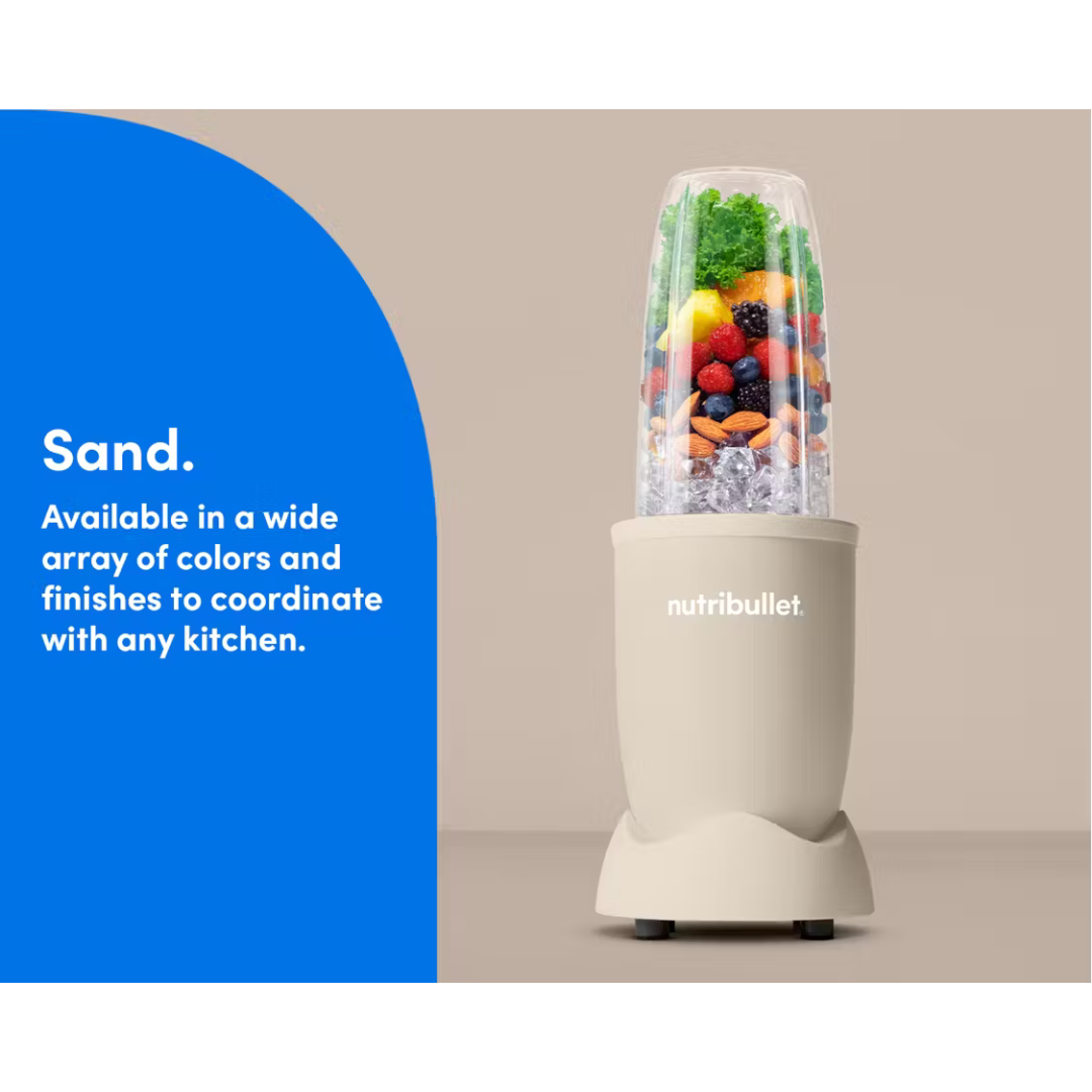 Nutribullet Pro 10 piece set 900W (Matte Sand) - NB910MASN