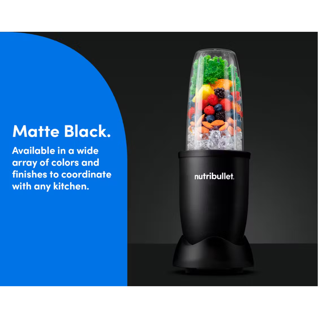 Nutribullet Pro 7 piece set 900W (Black) - NB907MAB